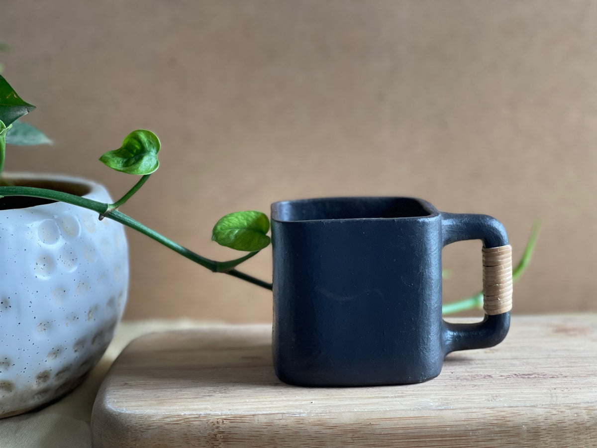 Imperial Style - Crafted Ceramic Mate Teacup – Wrapped in Coppery