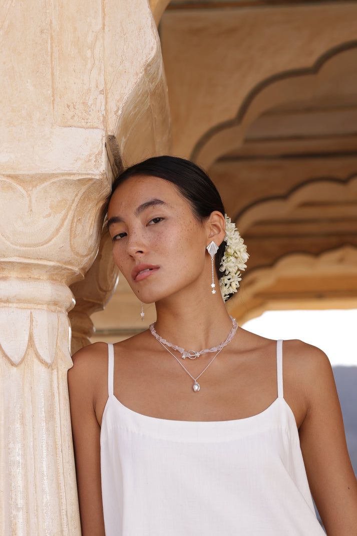 Sanskrit Kite Earrings