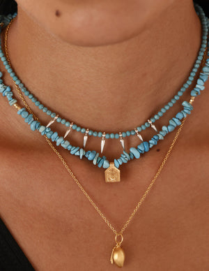 Turquoise Goddess Necklace