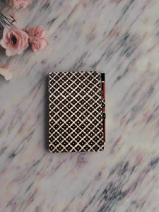 Hand block printed Pencil Diary A5