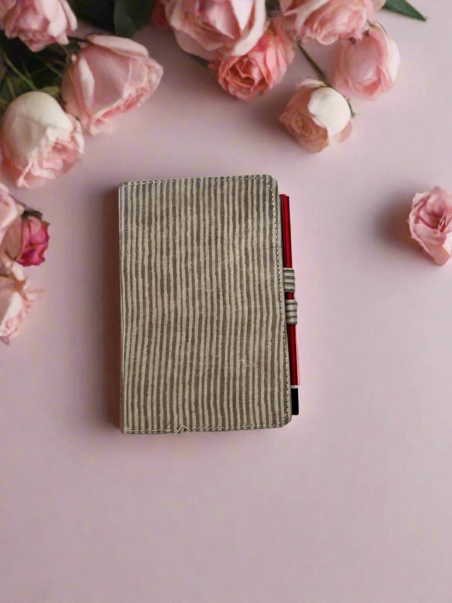 Hand block printed Pencil Diary A5