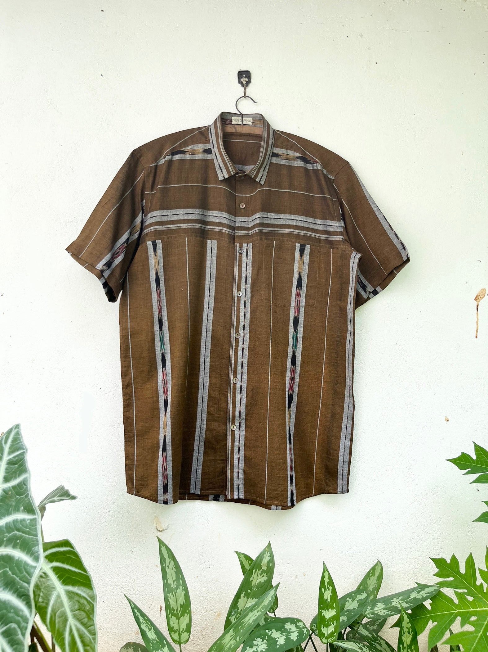 Ikat Lines - Men's short sleeve shirt