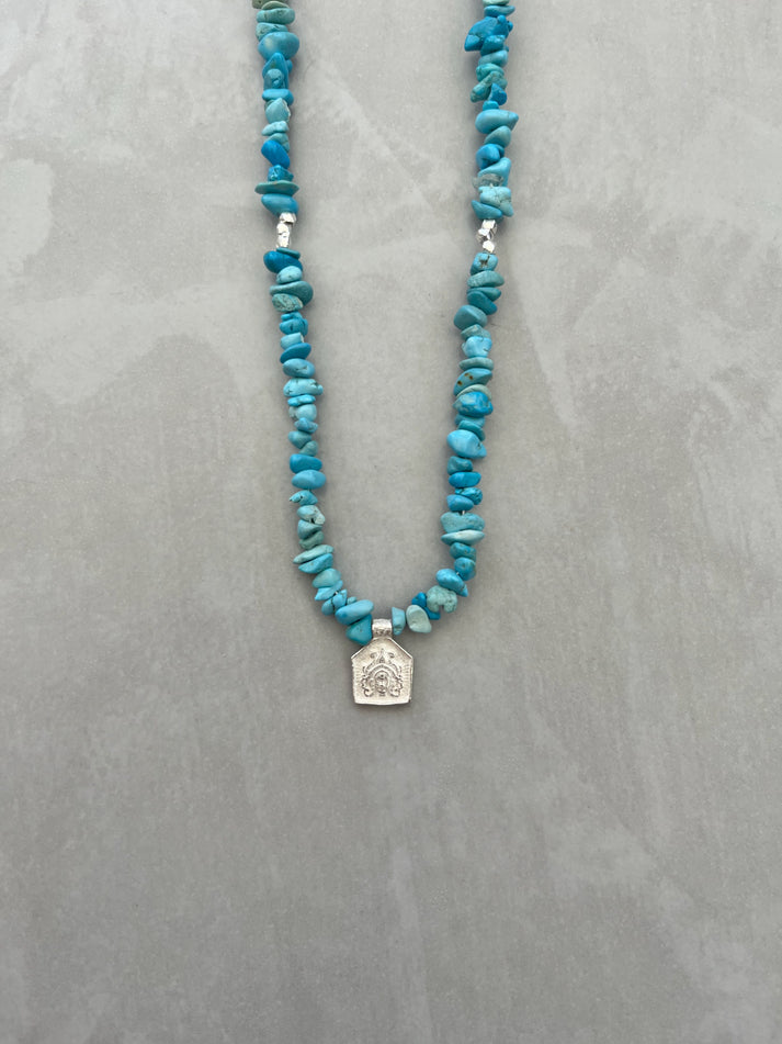 Turquoise Goddess Necklace