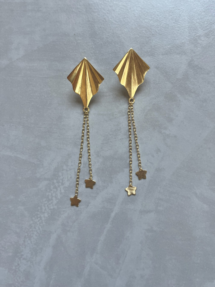 Sanskrit Kite Earrings