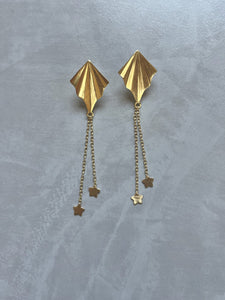 Sanskrit Kite Earrings