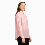 VARSHA Ash pink collared full sleeve shirt