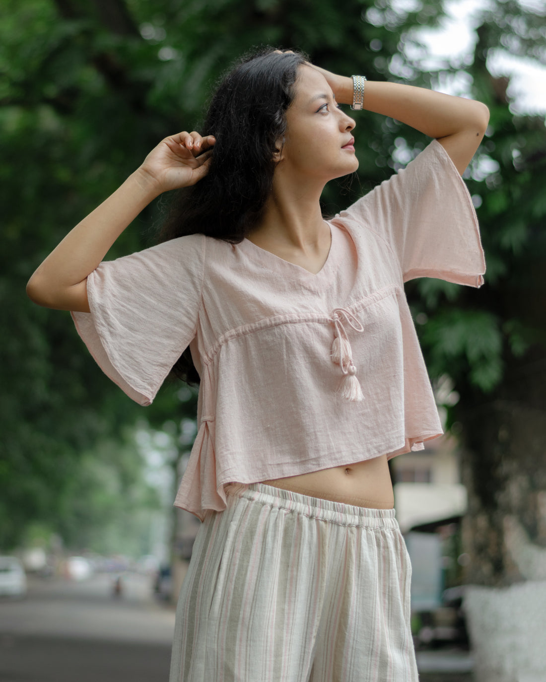 Kala Cotton Pink Top