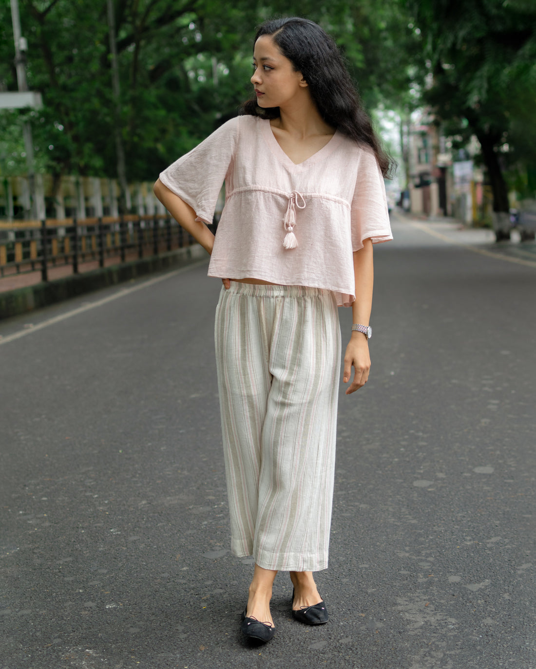 Kala Cotton Pink Top