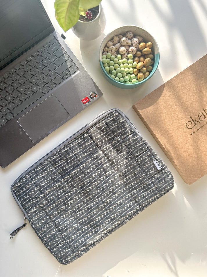 Handmade Cotton Laptop Sleeve/Laptop Cover