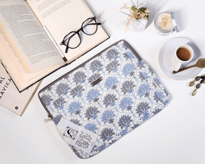 Handmade Cotton Laptop Sleeve/Laptop Cover